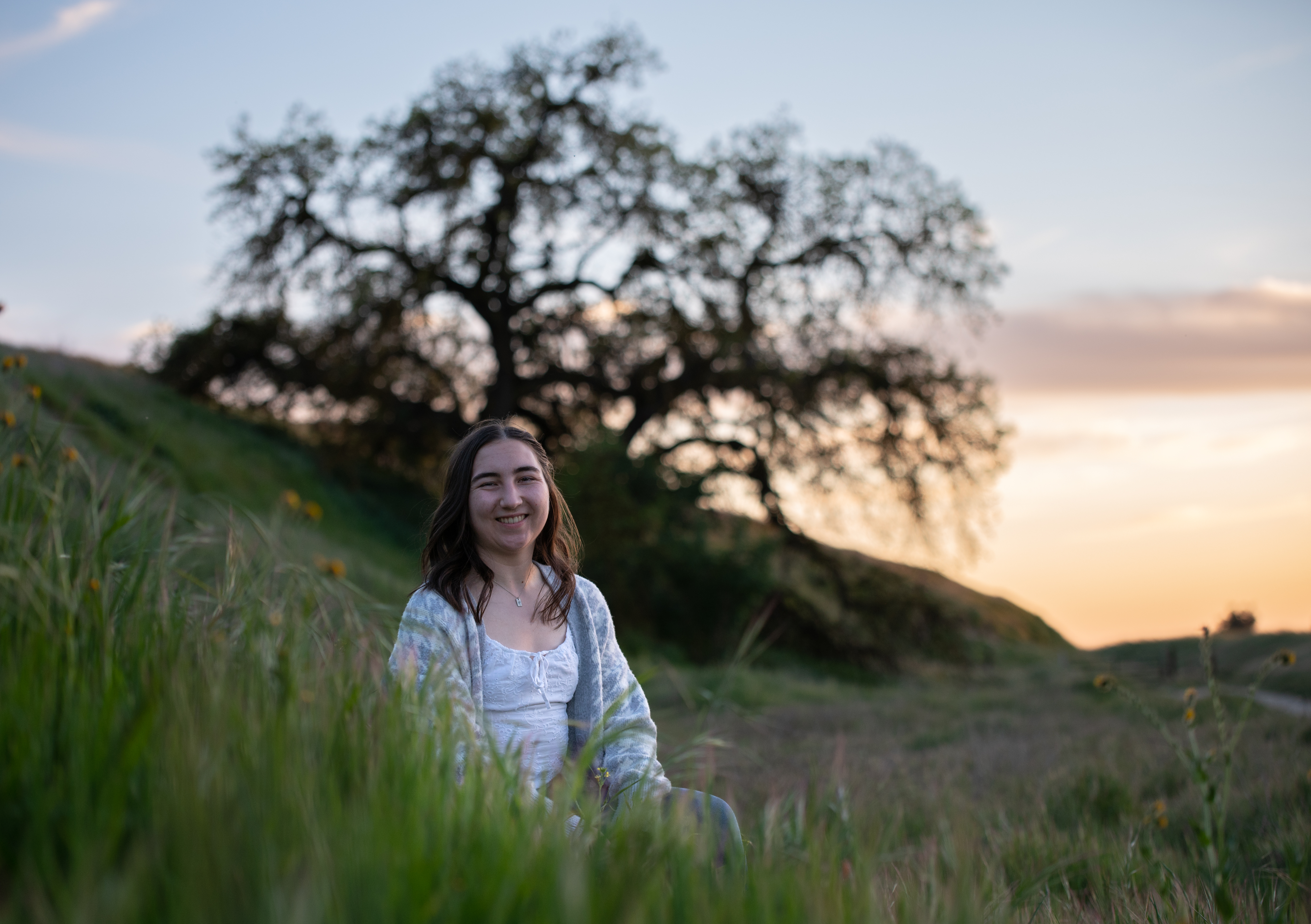 Senior portrait photograph